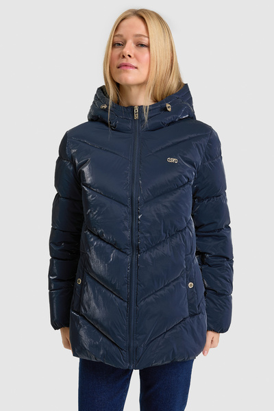 U.S. Polo Assn. Kadın Lacivert Kaban 50328168-VR033