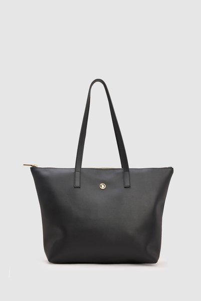 U.S. Polo Assn. حقيبة نسائية سوداء 50333670-VR046