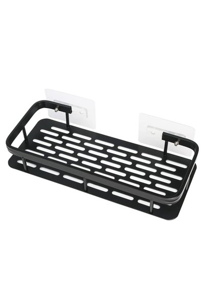 HOME-USE HOME USE ράφι τοίχου HUH-0162, αλουμινίου, 30x5x13cm, μαύρο