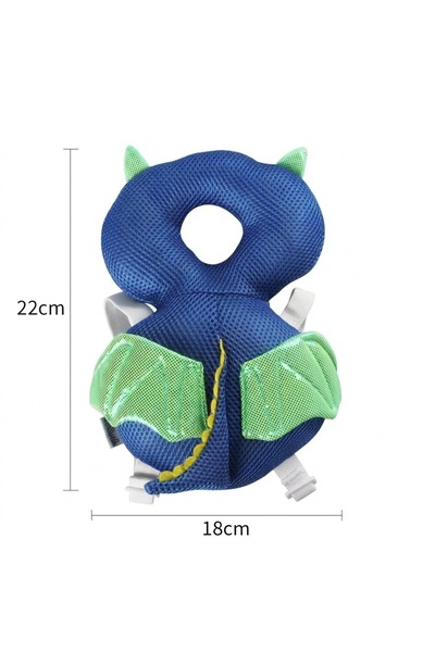 Generic Baby Head and Back Protection Cushion with Adjustable Straps.