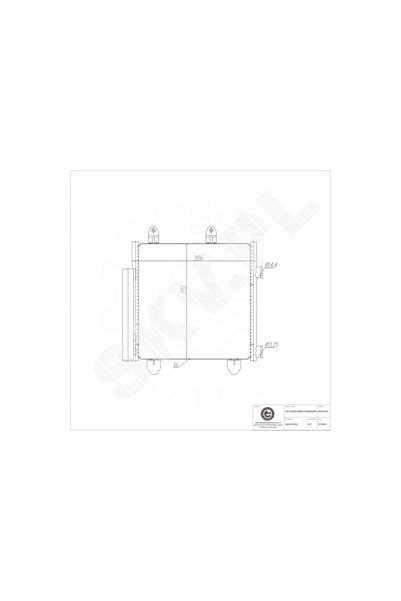 ESEN SKV Radiator aer condiționat Citroen C1 II Peugeot 108 Toyota Aygo 88450...