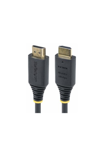 startech .com HDMI2CABLE-4K60-150C cablu HDMI 1,5 m HDMI Tip A (Standard) Negru