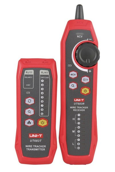 unı-t tester καλωδίων δικτύου UT683KIT, RJ45/RJ11