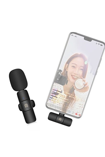 PULUZ Ασύρματο Μικρόφωνο Πέτου PU3082B USB Type-C με Εμβέλεια 20m και Plug & ...