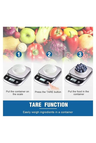 Generic Brand Food Scale 22lb/10kg Weight Grams, Digital Kitchen Scales and Ounces for Cooking