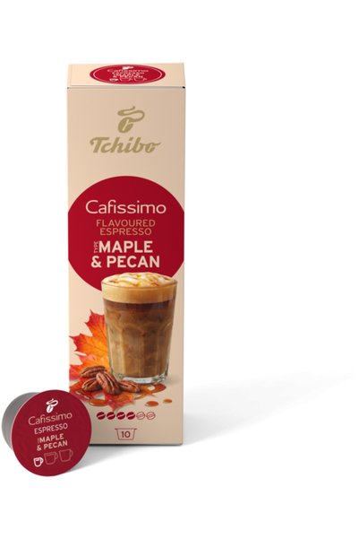 Tchibo Cutie 10 capsule cafea Cafissimo Espresso Maple & Pecan