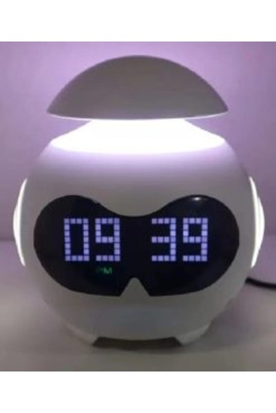 OEM Ψηφιακό ρολόι ξυπνητήρι emoticon με οθόνι LED – ηχείο φωτιστικό με ενσωμα...