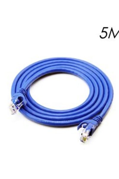 OEM Καλώδιο Δικτύου Ethernet Cat6e 5m TR-2039 Μπλε