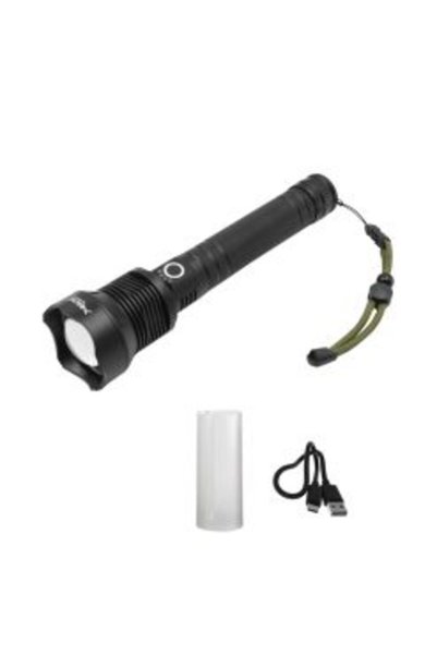 OEM LED Επαναφορτιζόμενος Φακός USB 5V Ψυχρό Λευκό 6000K με 3 Λειτουργίες Φωτ...