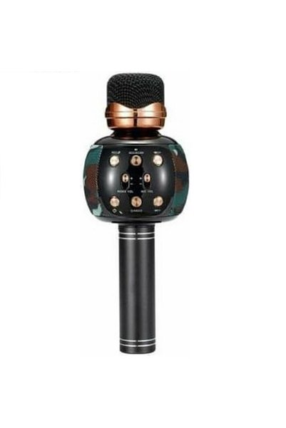 Andowl Ασύρματο Μικρόφωνο Bluetooth Karaoke με μπαταρία 1500mAh και FM