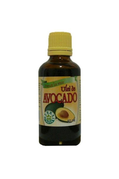Herbavit Έλαιο αβοκάντο ψυχρής έκθλιψης, 50 ml