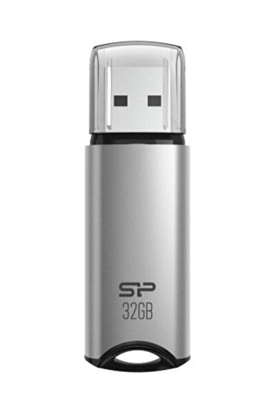 Silicon Power USB Flash Drive Marvel M02, 32GB, USB 3.2, γκρι