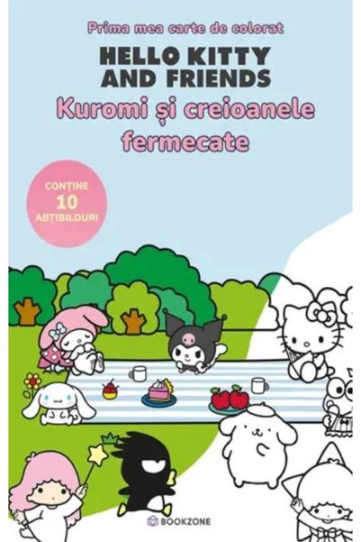 Editura Bookzone Kuromi si creioanele fermecate. Prima mea carte de