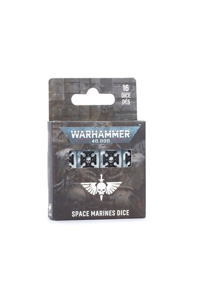 Games Workshop Warhammer 40,000: Σετ Ζαριών των Διαστημικών Μαρινών (Έκδοση 2...