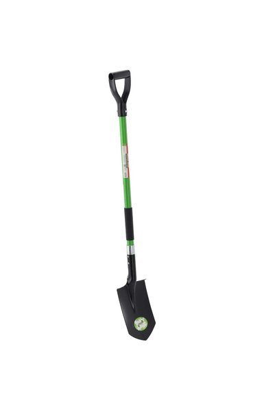 MyOfficeShop Lopată de grădină cu vârf ascuțit, mâner din fibră de sticlă de ...