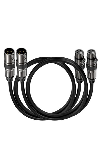 Generic كابلات XLR، كابل ميكروفون XLR، سلك XLR ذكر إلى أنثى من النحاس الخالي ...