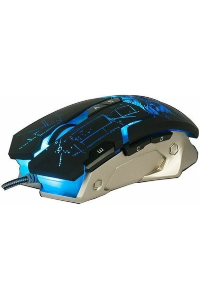 MARVO Ποντίκι Gaming 4000 DPI RGB Ενσύρματο Μαύρο G905 8 Κουμπιά