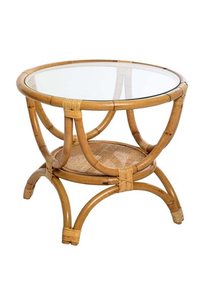 Atmosphera Créateur D'intérieur Măsuță de cafea Atmosphera Farah, ratan și st...