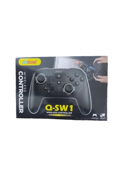 Andowl Ασύρματο Gamepad Q-SW1 Μαύρο, συμβατό με Switch κονσόλα