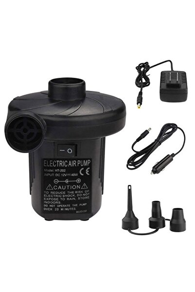 OEM Ηλεκτρική Τρόμπα 12V/220V HT-202 για Στρώματα & Φουσκωτά