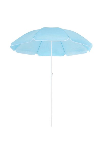 MyOfficeShop Umbrelă de plajă pliabilă cu înclinare reglabilă, UPF 50+, cu hu...