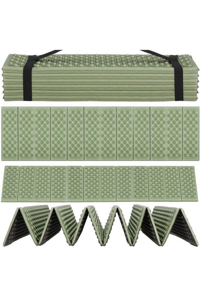 MyOfficeShop Saltea pliabilă pentru camping sau plajă, 182x60 cm, spumă XPE, ...
