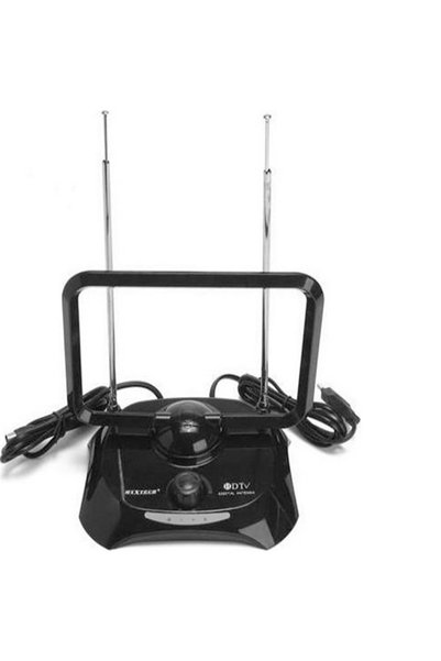 OEM Εσωτερική Κεραία Τηλεόρασης DVB-T-FD-F, Μαύρη, Ομοαξονική, Ρεύματος