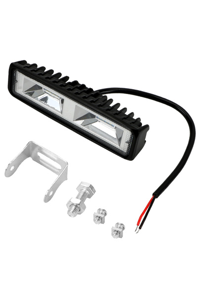 Choice مصباح عمل LED أسود للسيارات والدراجات النارية والشاحنات والقوارب والجر...