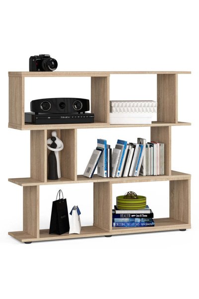 MyOfficeShop Etajeră modulară cu 6 rafturi pentru depozitare, PAL laminat de ...
