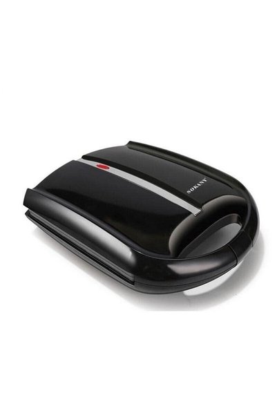 SOKANY Τοστιέρα SK-903 1400W για 2 Τοστ Μαύρη, με Ραβδωτές Πλάκες
