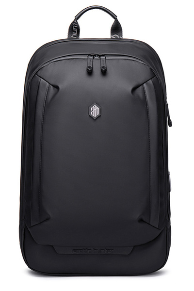 Arctic Hunter τσάντα πλάτης B00443 με θήκη laptop 15.6, USB, 19L, μαύρη