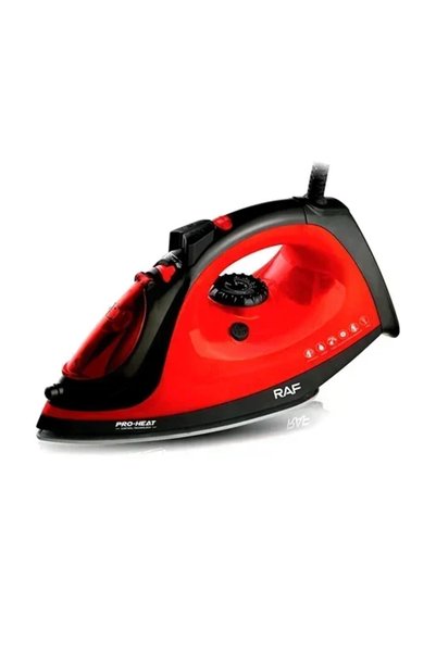 OEM Ηλεκτρικό σίδερο ατμού 1800W RAF R.1245G σε κόκκινο χρώμα
