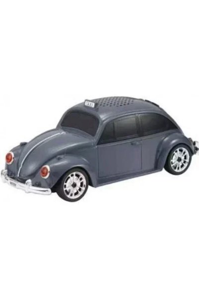Andowl Ηχείο Bluetooth 5W με ραδιόφωνο σε σχήμα Taxi - γκρι Q-YX6011