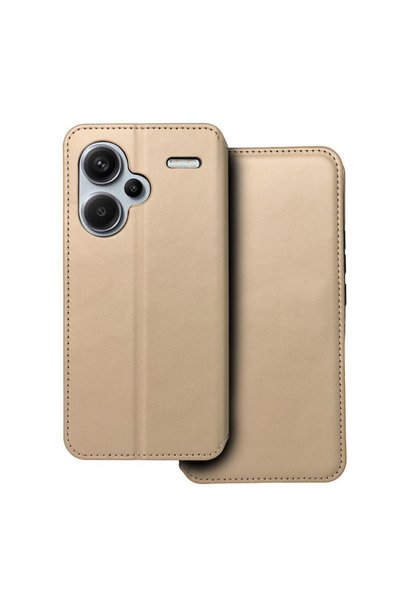 OEM Husă flip cover pentru Xiaomi Redmi Note 13 Pro Plus 5G, aurie