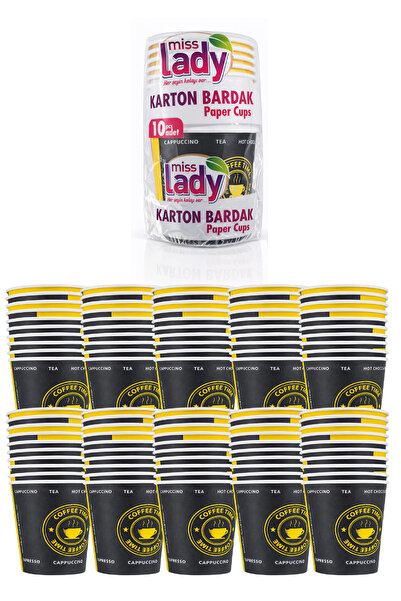 7 Oz Karton Bardak 100 Adet (10'lu paket X 10 adet)