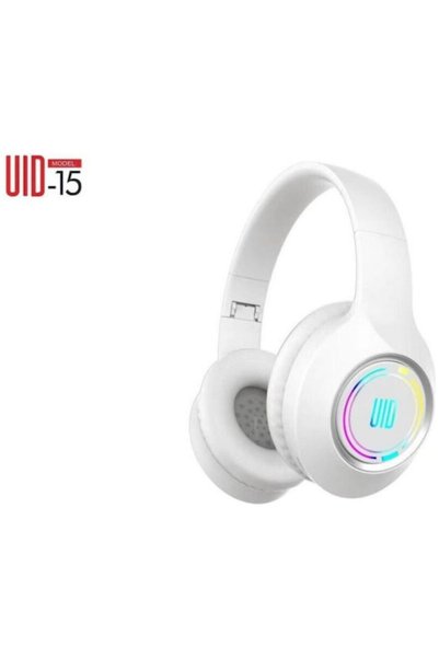 OEM Ακουστικά Bluetooth Uid-15 με RGB φως, 40mm drivers και 12 ώρες αυτονομία