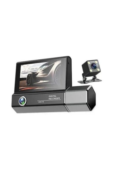 OEM Κάμερα DVR αυτοκινήτου 1080P για ταμπλό 170° Night vision 3 Lens DV-3L -