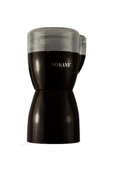 SOKANY Ηλεκτρικός Μύλος Καφέ 180W 100gr Μαύρος SM-3016