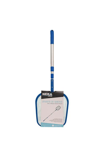 POOL Plasă de curățare cu mâner telescopic, din aluminiu, 29x3x152 cm