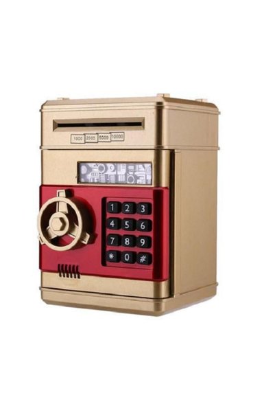OEM Κουμπαράς ηλεκτρονικός μεταλλικός με κωδικό ασφαλείας και μοχλό