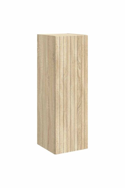 vidaxl Dulap Bathroom Montat pe Perete Stejar Sonoma 33 x 34,5 x 60 cm