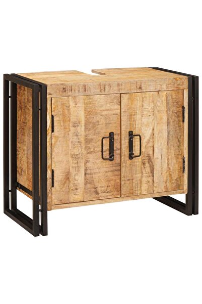 vidaxl Dulap de chiuvetă Maro 71 x 33 x 58 cm Lemn de mango solid