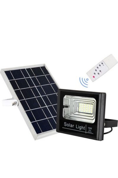 FO Ηλιακός προβολέας 10W με πάνελ, τηλεκοντρόλ & χρονοδιακόπτη FO-8810