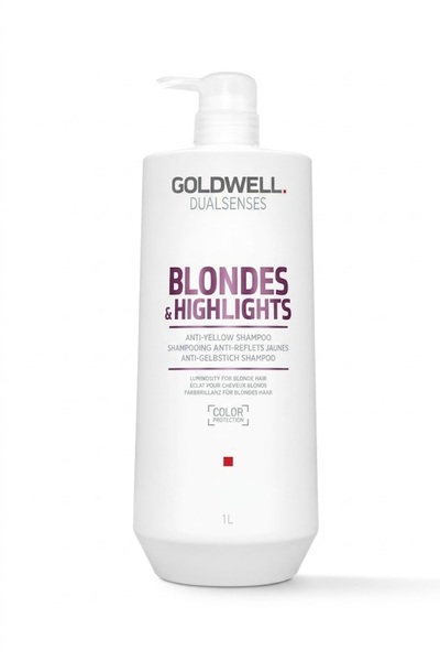 GOLDWELL Dualsenses Blondes Highlights Anti-Orange Yellow Hair Shampoo Specia...