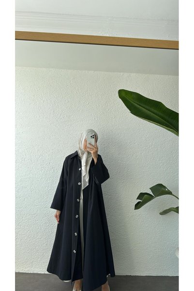 NUHBE Nua Astarli Trench Coat - Black