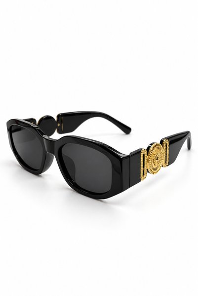 MACERATİ Vella Ultra Light Black Women's Sunglasses with Uv400 Filter
