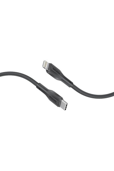 Promate XCord-Ci USB-C to Lightning Cable, 1.2m (Black)