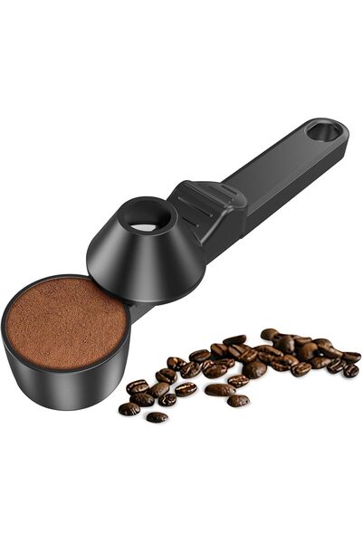 Generic Coffee Scoop & Funnel，for Reusable K Cup，Refillable Coffee Pods, 2 Ta...