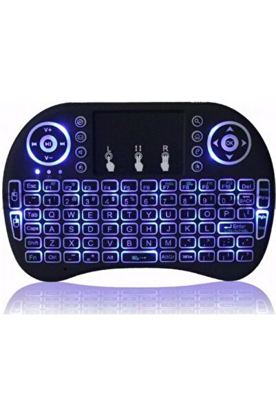 Mini Ασύρματο Πληκτρολόγιο με Touchpad, Αγγλική Διάταξη, Συμπαγές