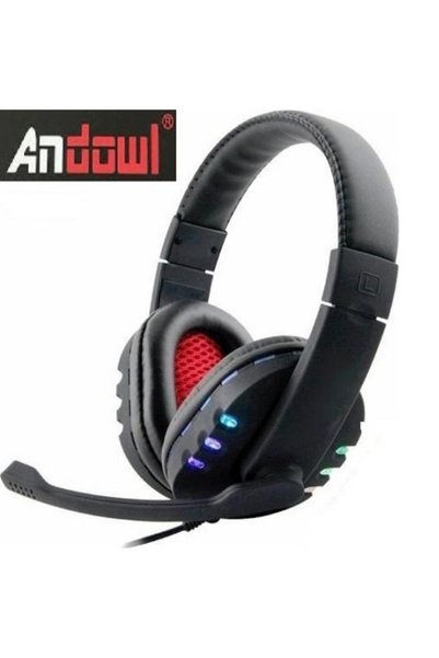 Andowl Gaming Ακουστικά S-359 Over Ear με USB σύνδεση και μικρόφωνο